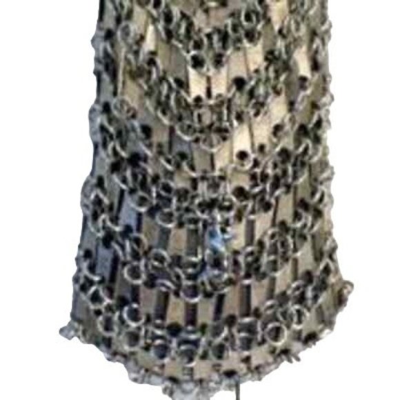 Neide Ambrosio Zipper Metal Chain Mail Bag Handcrafted in Brazil - Picture 9 of 11